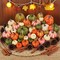 46 Pcs Assorted Size Artificial Pumpkins Fall Decorations, Mixed-Color Foam Pumpkin Autumn Decor, Decorative Faux Pumpkin for Thanksgiving Table Centerpiece Mantle Bowl Wedding Party